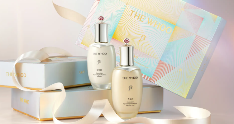 The Whoo 推出天气丹敢耀光彩限定礼盒