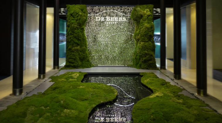 众星闪耀 De Beers 戴比尔斯 Essence Of Nature 高级珠宝展