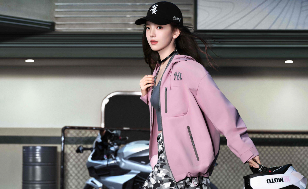 MLB正式宣布章若楠成为品牌全新代言人